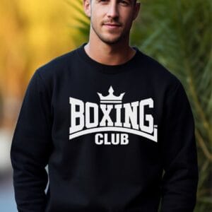 Μαύρο Φούτερ BOXING CLUB NK
