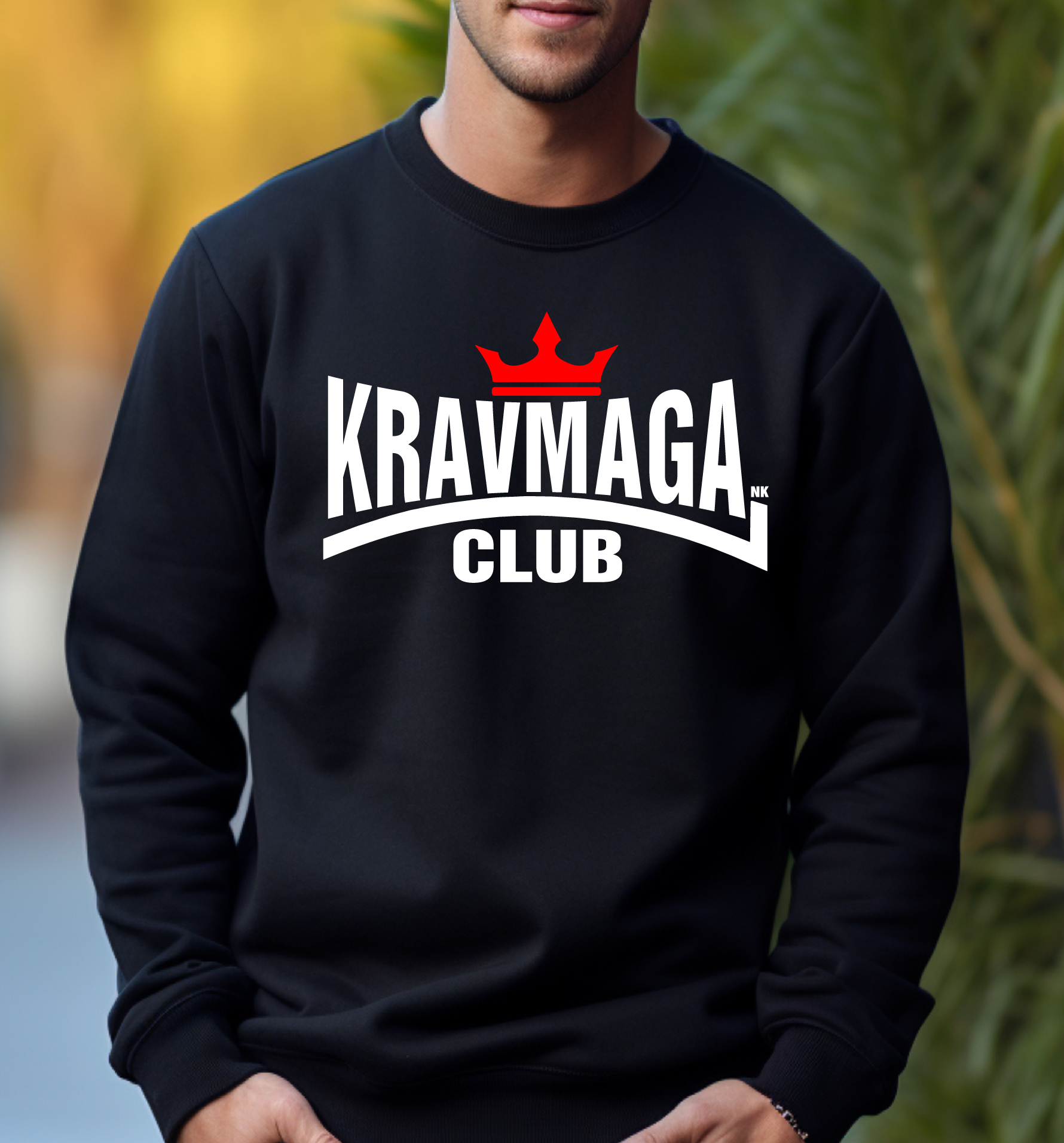 Μαύρο Φούτερ Krav Maga CLUB NK