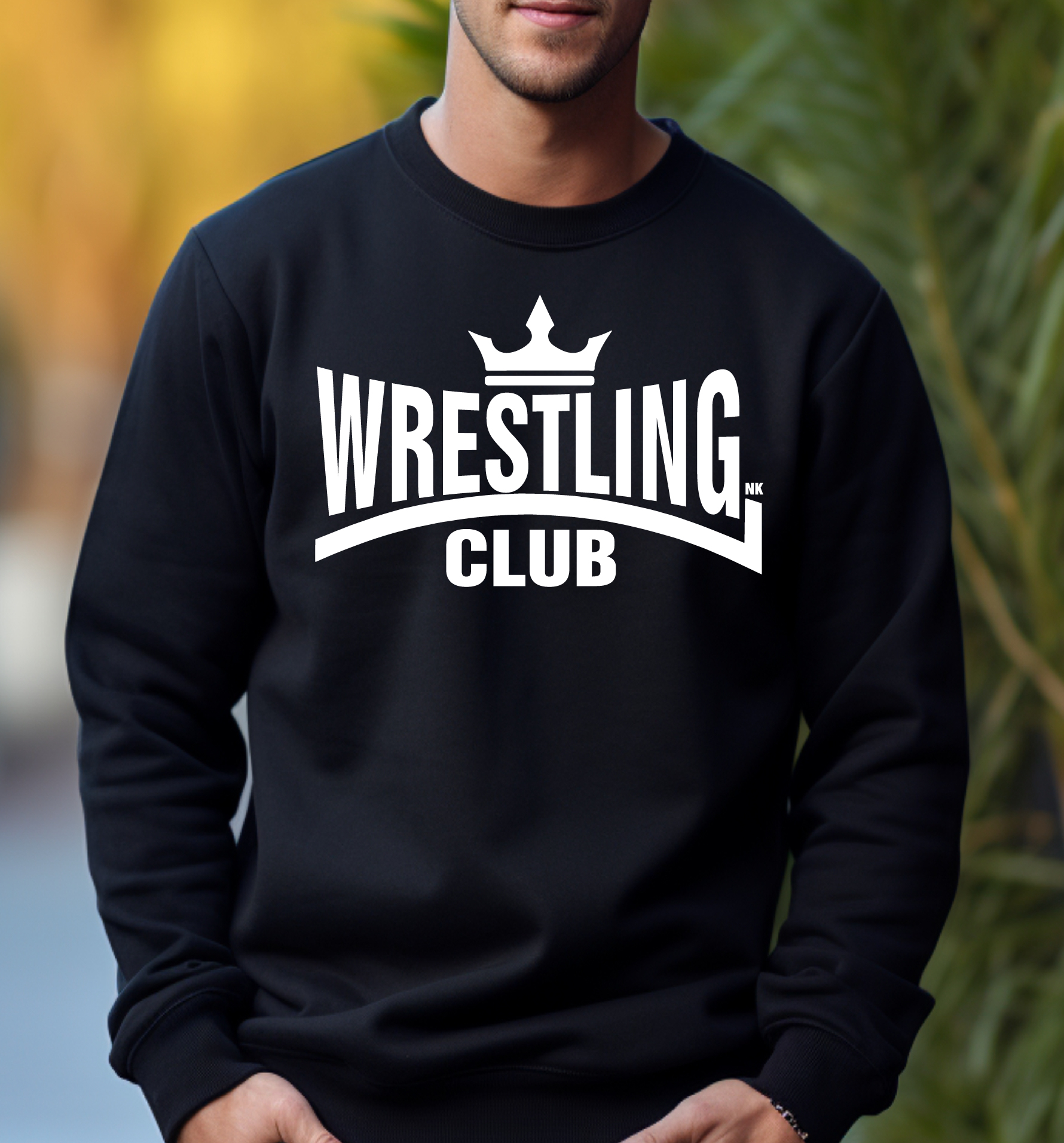 Μαύρο Φούτερ Wrestling CLUB NK