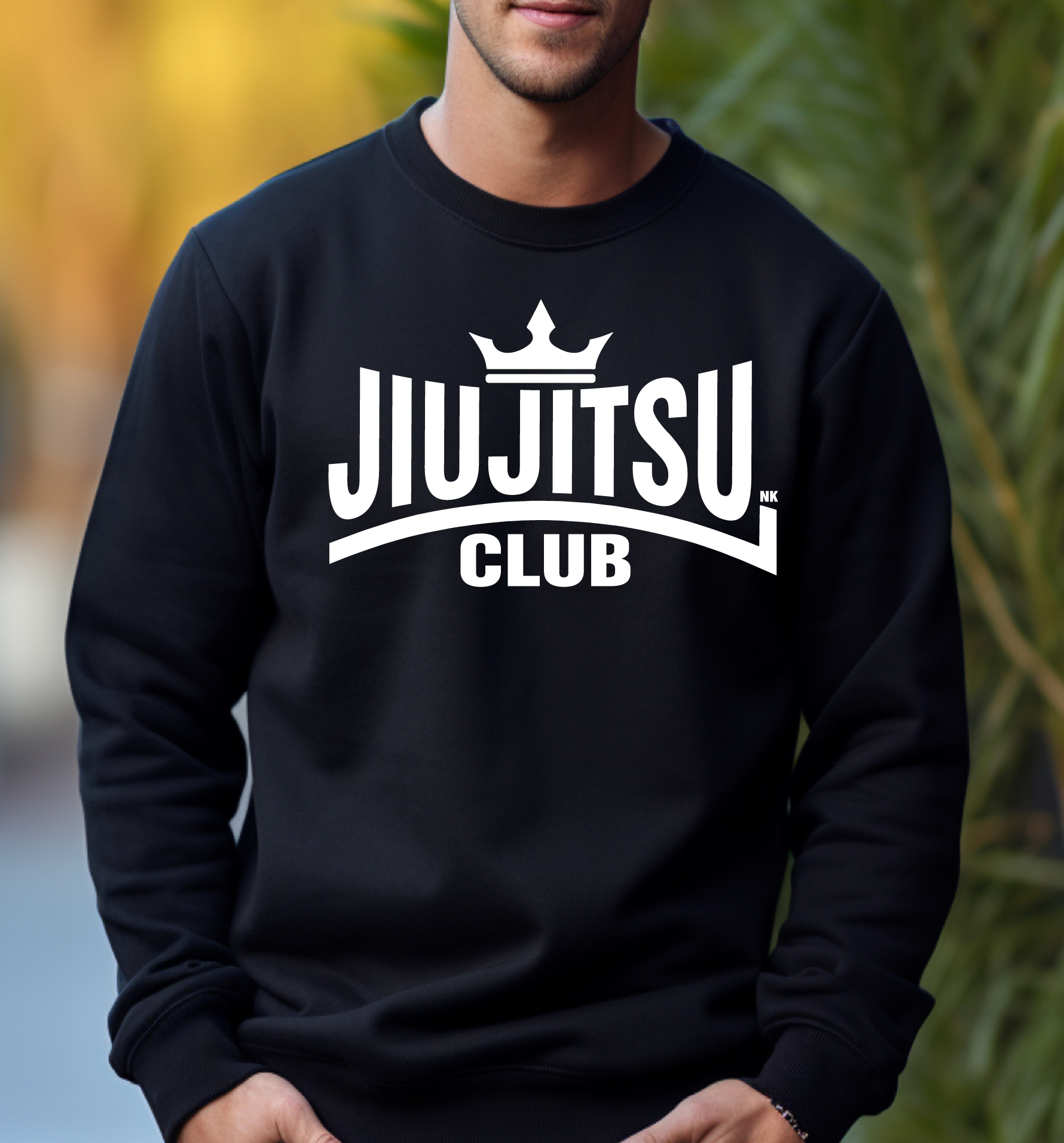 Μαύρο Φούτερ Jiu Jitsu CLUB NK