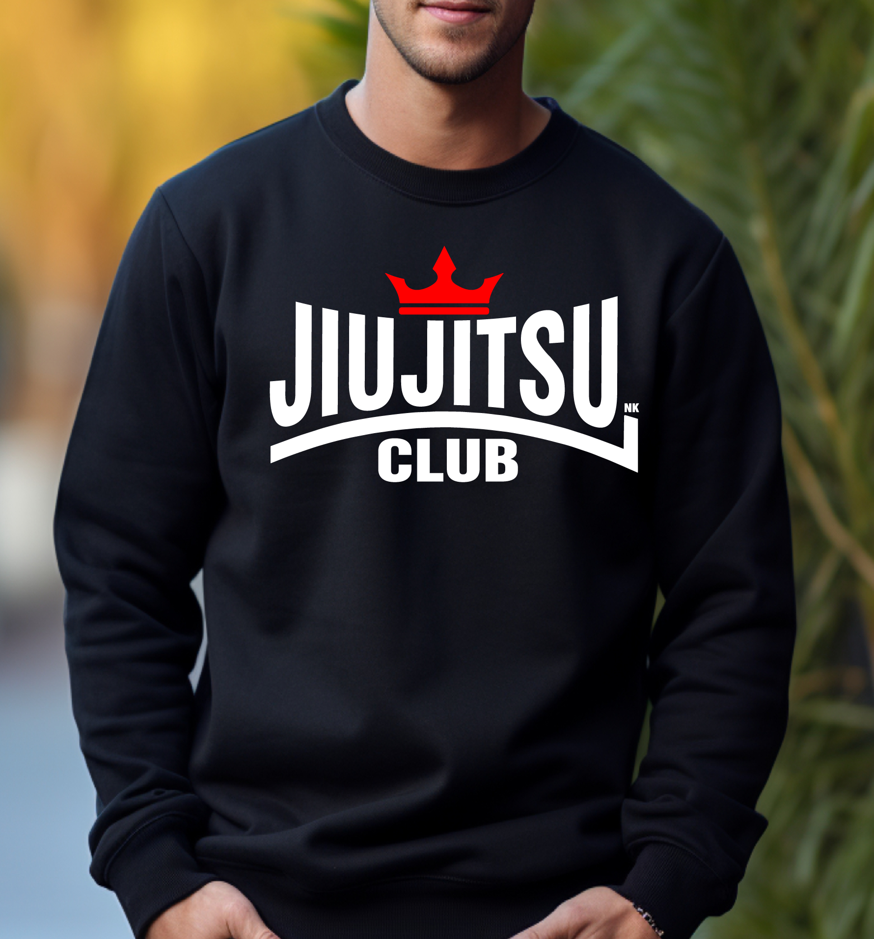 Μαύρο Φούτερ Jiu Jitsu CLUB NK