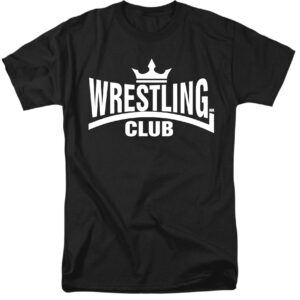 Ανδρικό Μάυρο T- Shirt βαμβακερό Wrestling Club NK
