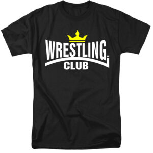 Ανδρικό Μάυρο T- Shirt βαμβακερό Wrestling Club NK
