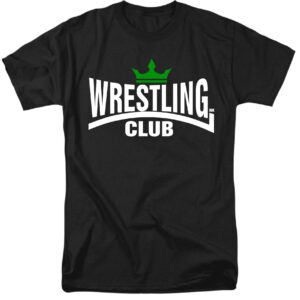 Ανδρικό Μάυρο T- Shirt βαμβακερό Wrestling Club NK