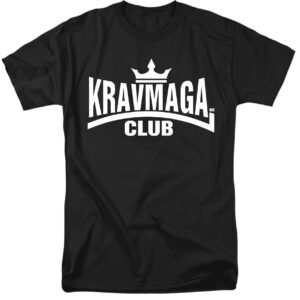 Ανδρικό Μάυρο T- Shirt βαμβακερό Krav Maga Club NK