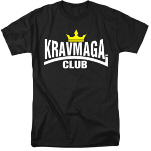 Ανδρικό Μάυρο T- Shirt βαμβακερό Krav Maga Club NK