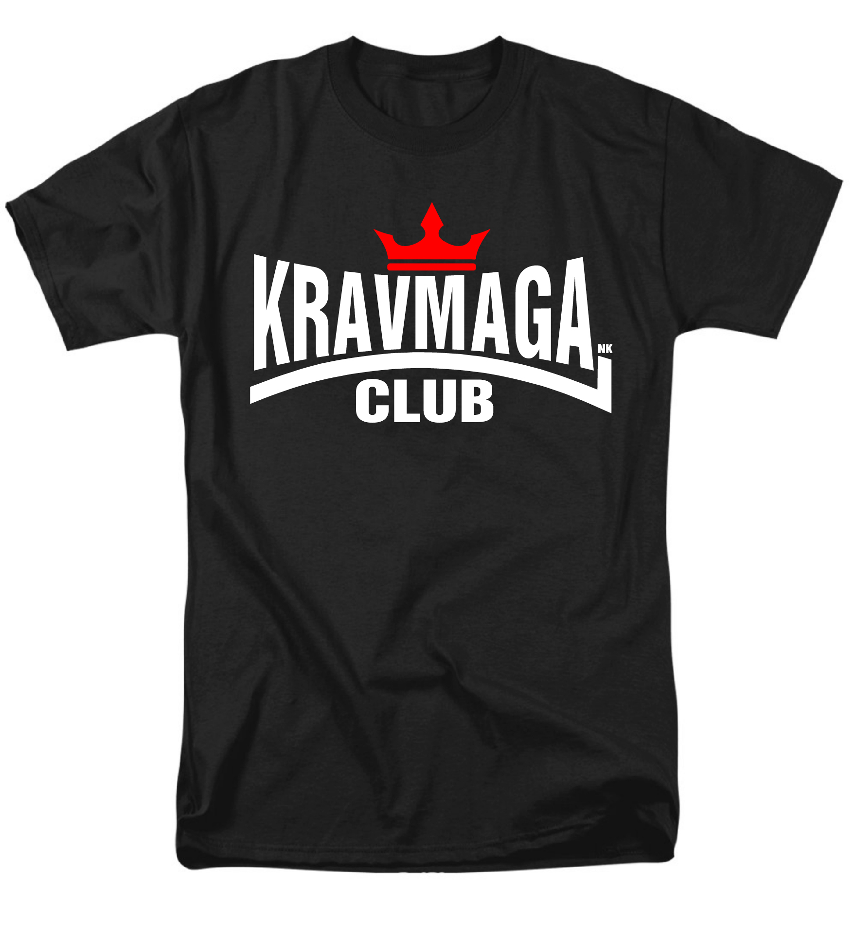 Ανδρικό Μάυρο T- Shirt βαμβακερό Krav Maga Club NK