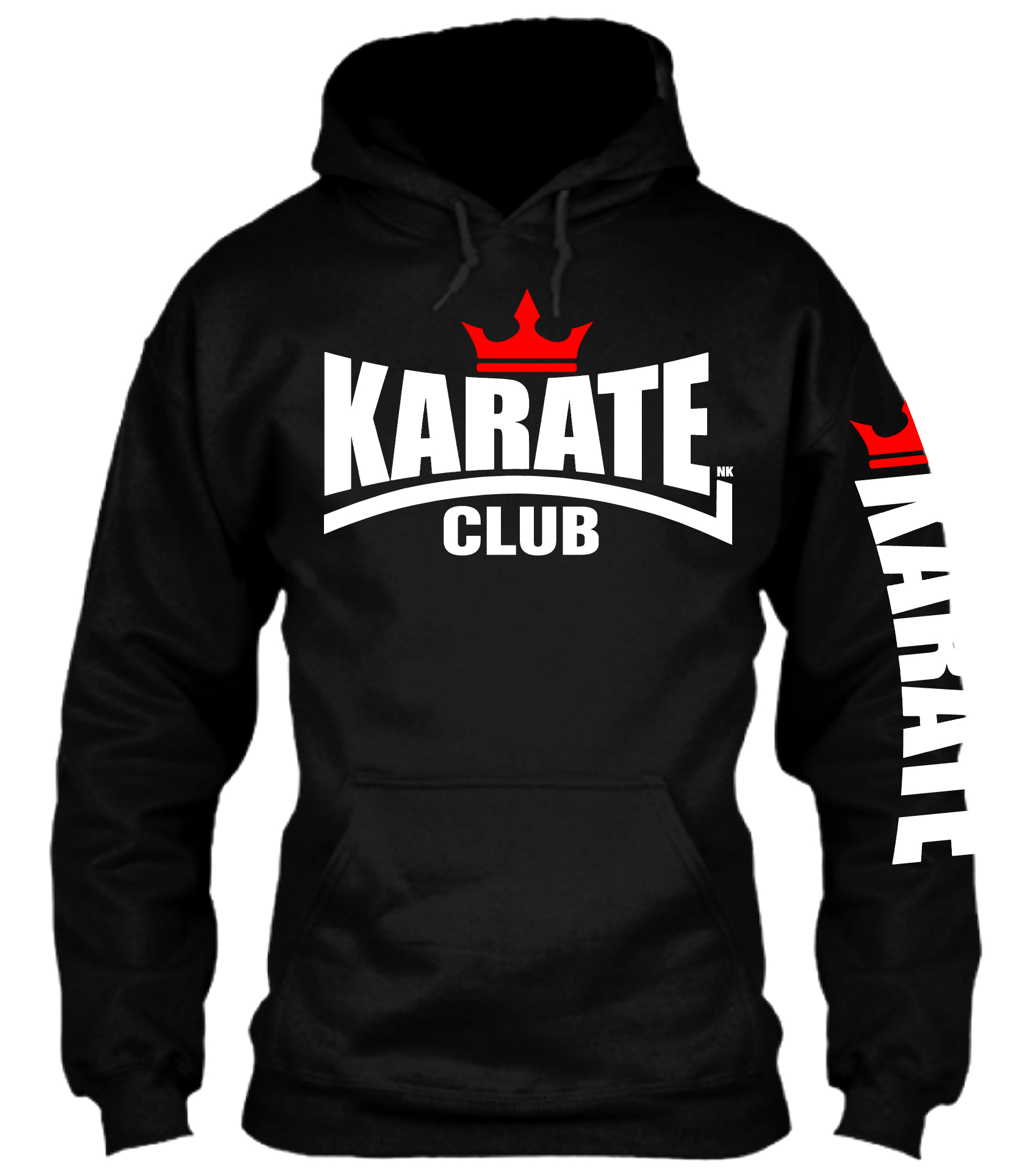 Μαύρο Φούτερ Κουκούλα Karate Club NK