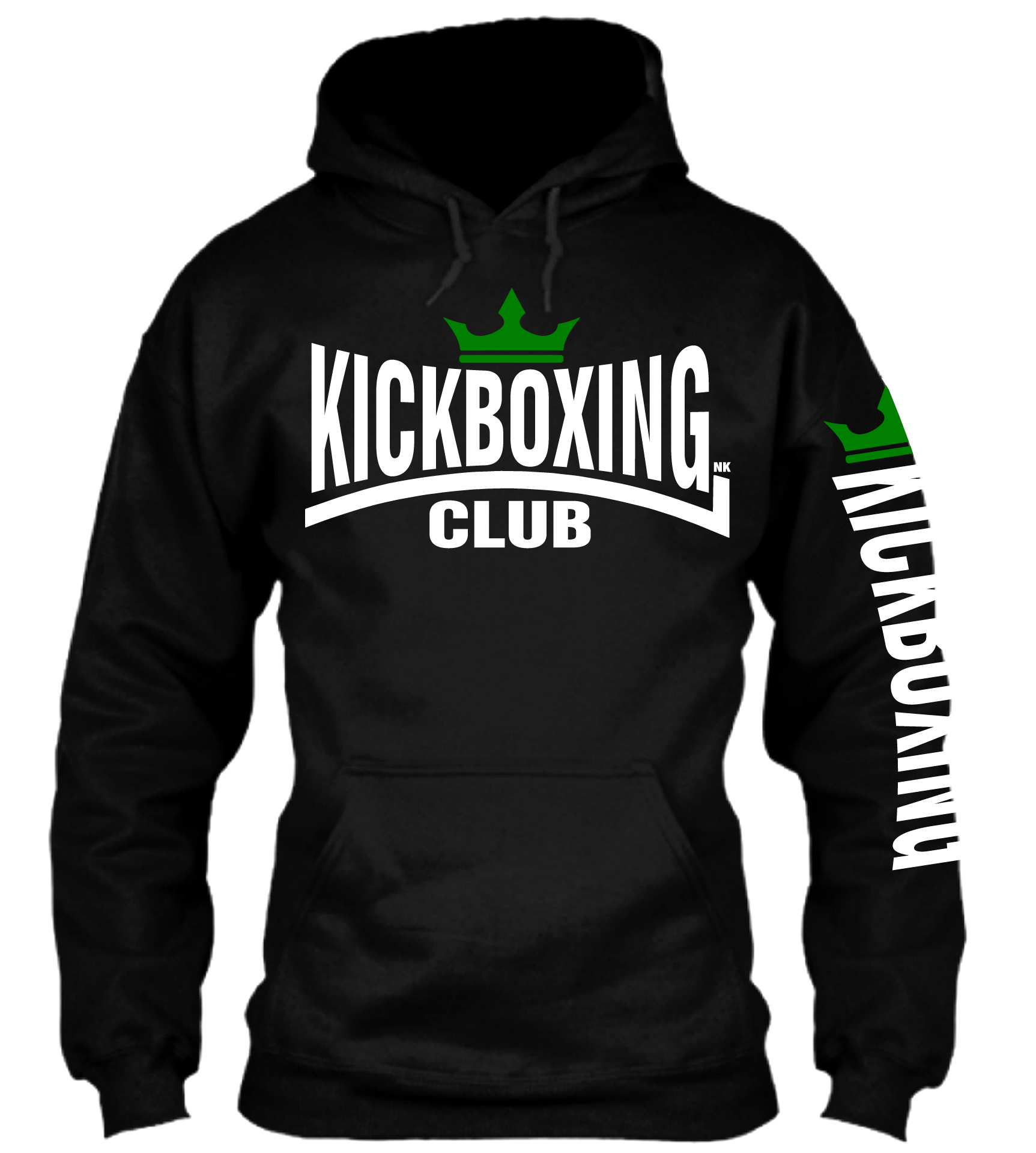 Μαύρο Φούτερ Κουκούλα Kick Boxing Club NK