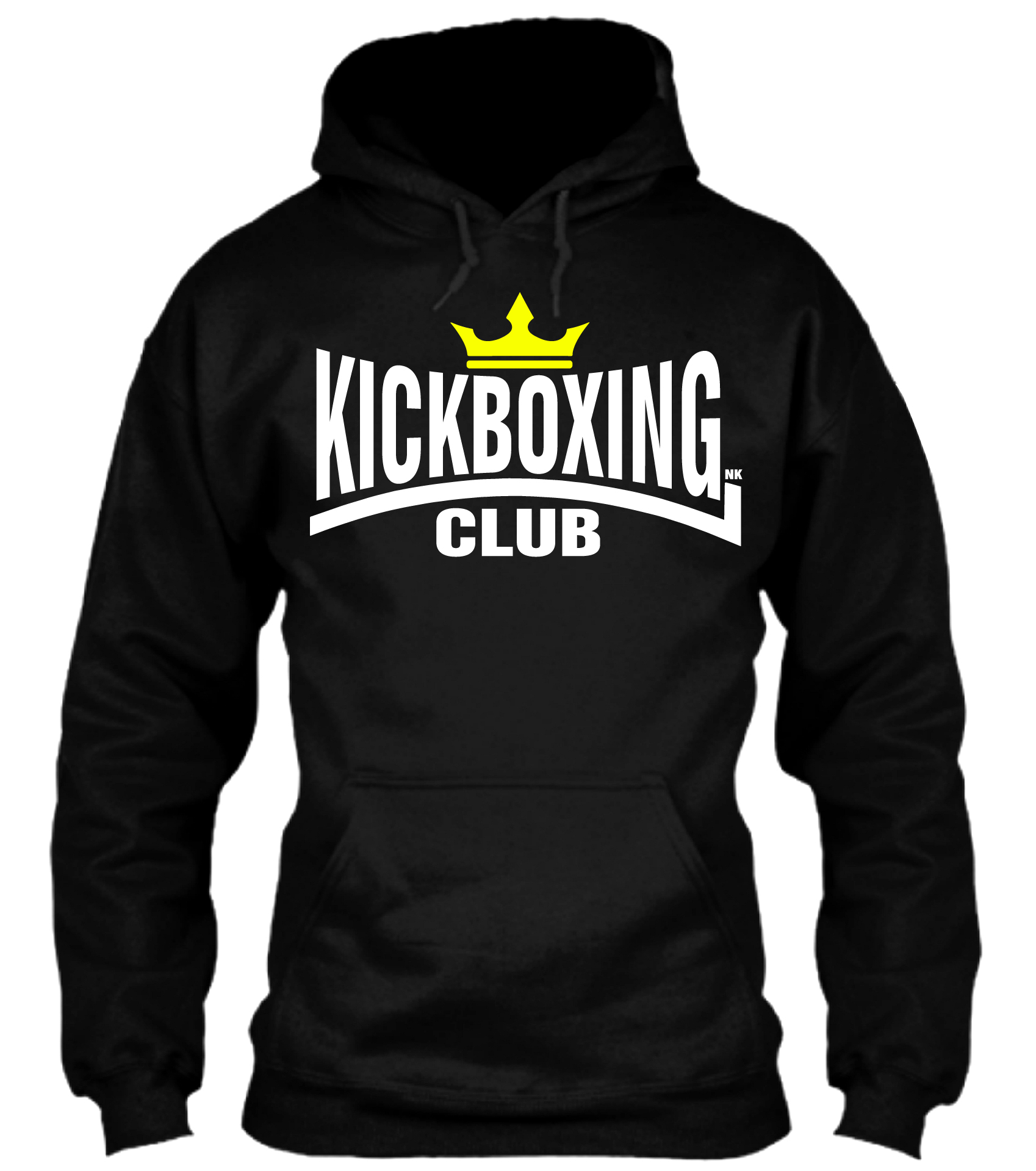 Μαύρο Φούτερ Κουκούλα Kick Boxing Club NK