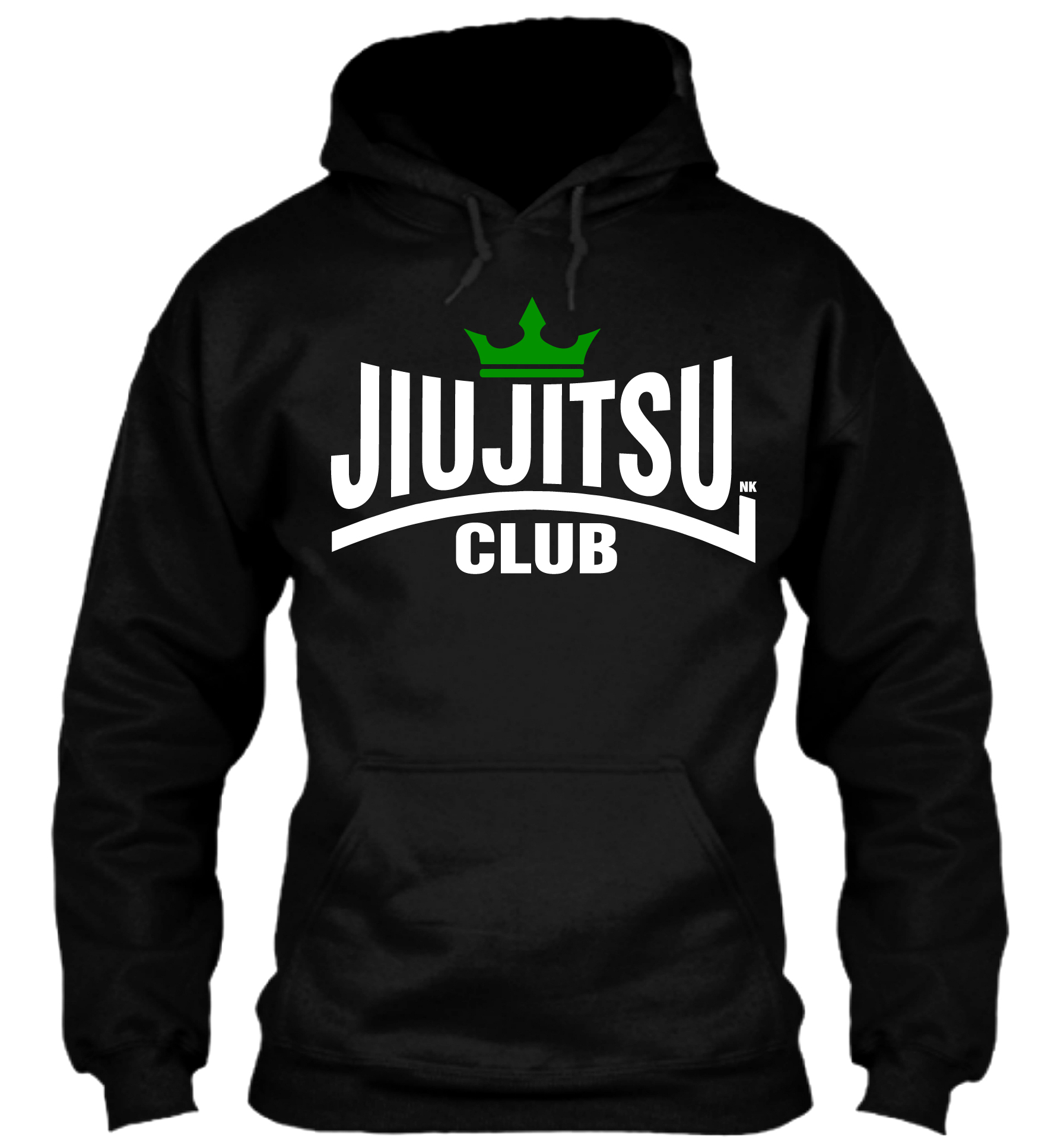 Μαύρο Φούτερ Κουκούλα Jiu Jitsu Club NK
